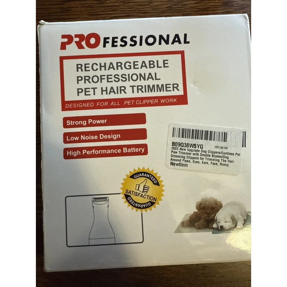 PET CLIPPERS Professional Heavy Duty Trimmer Dog Grooming Kit Thick Hair Trimmer